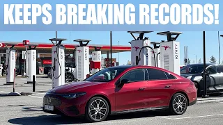 Mercedes CLA 350 4Matic | RANGE TEST @120KPH (75MPH) | INSANE RANGE !