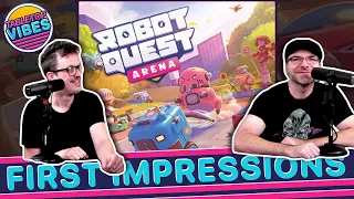 Robot Quest Arena Board Game | First Impression Review