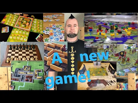 Josh Yaks about board games played in October 2023, including a new acquisition