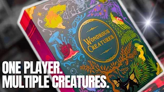 Wondrous Creatures Board Game: Solo Playthrough & Review