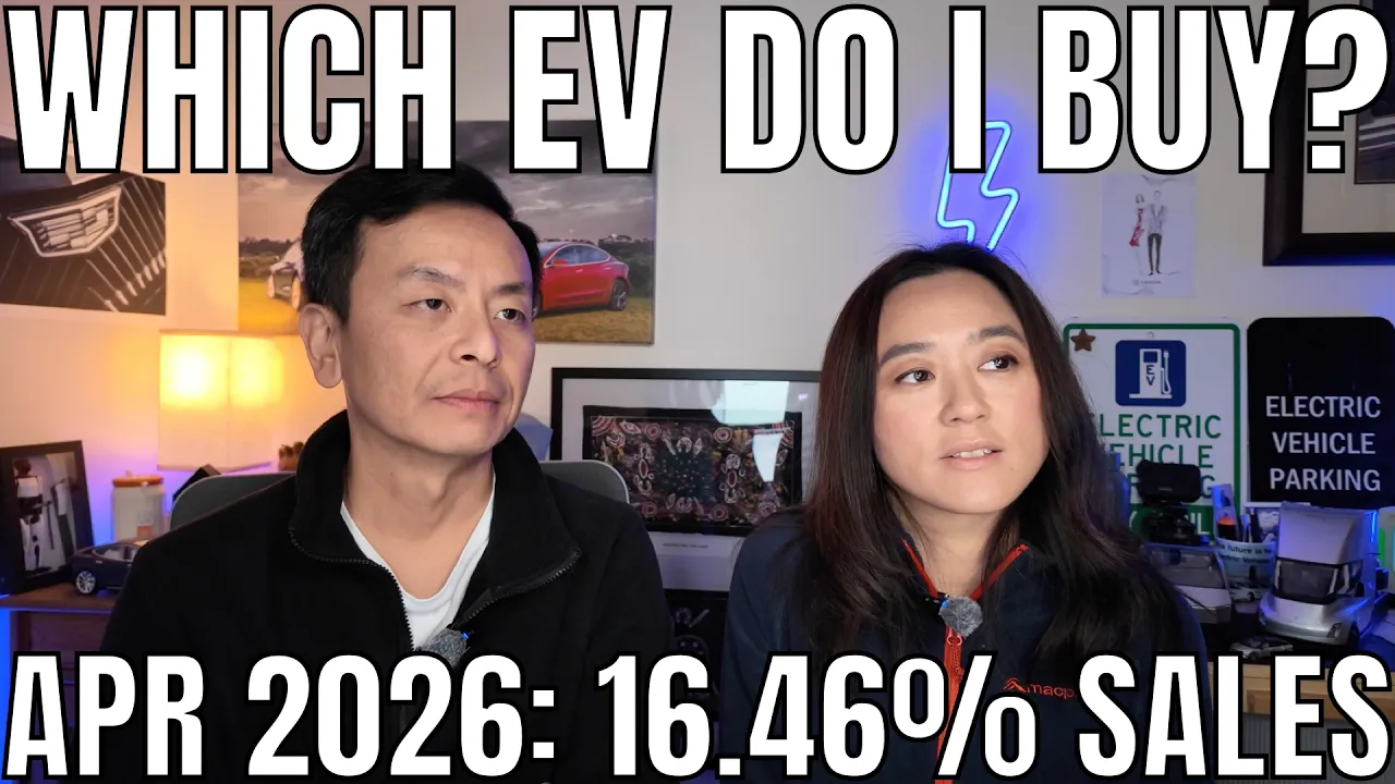 Australia EV Sales April 2026: 16.46% | May Market Recommendations