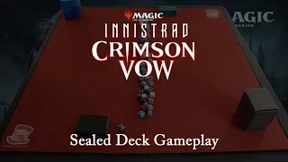 Magic: The Gathering: Innistrad: Crimson Vow Sealed Deck Gameplay
