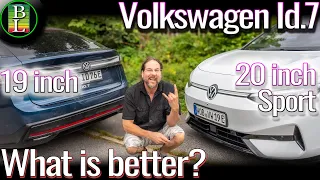 Is a VW Id.7 with Sport tires really sportier?