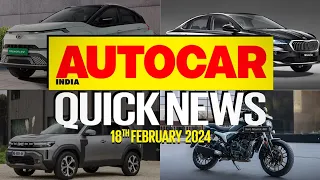 2024 Tata Nexon crash test, Tiago EV price cut, Hero Mavrick price & more | News | @autocarindia1