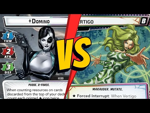 Domino vs. Morlock Siege - Marvel Champions Expert Gameplay