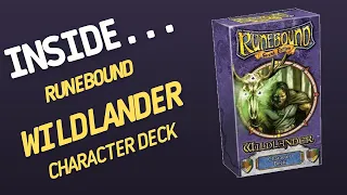 Inside…Runebound: Wildlander Character Deck (4K60fps)