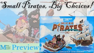 Micro Pirates Preview - Small Pirates, Big Choices
