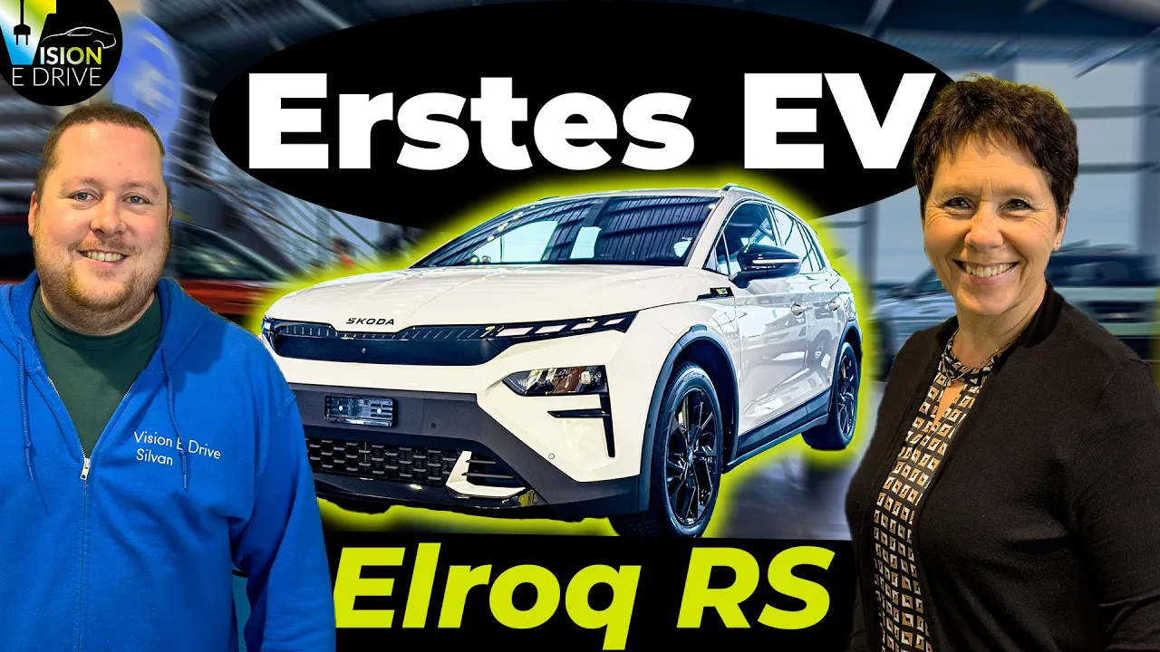 Endlich ELEKTRISCH! - Abholung SKODA Elroq RS für meine Mutter