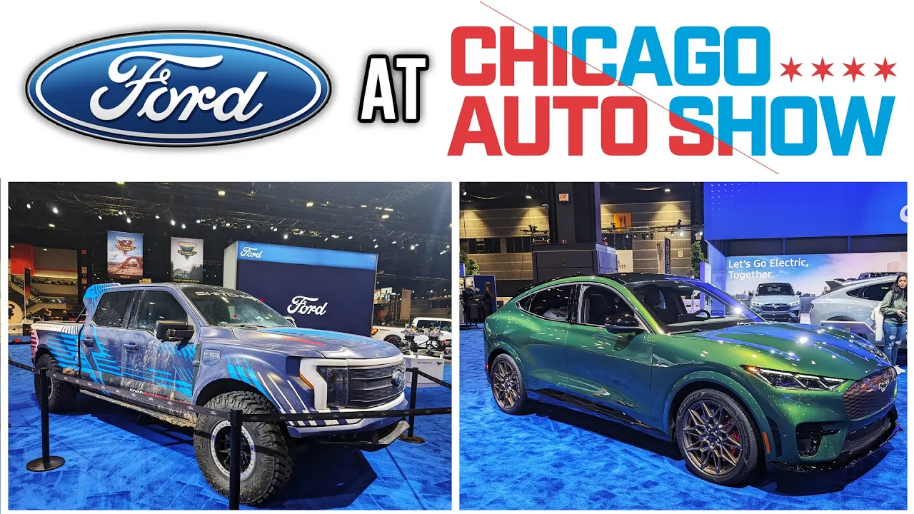 NEW Ford EVs at the 2024 Chicago Auto Show! Mach-E Rally, Lightning Switchgear, & more!