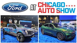 NEW Ford EVs at the 2024 Chicago Auto Show! Mach-E Rally, Lightning Switchgear, & more!