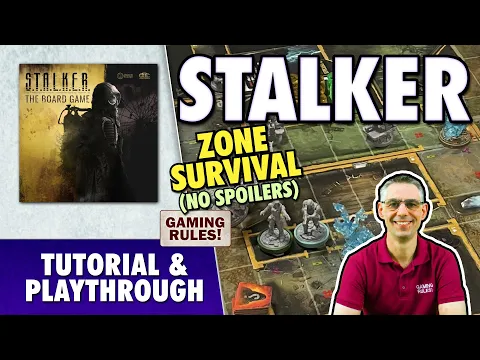 STALKER The Board Game: Tutorial & Playthrough