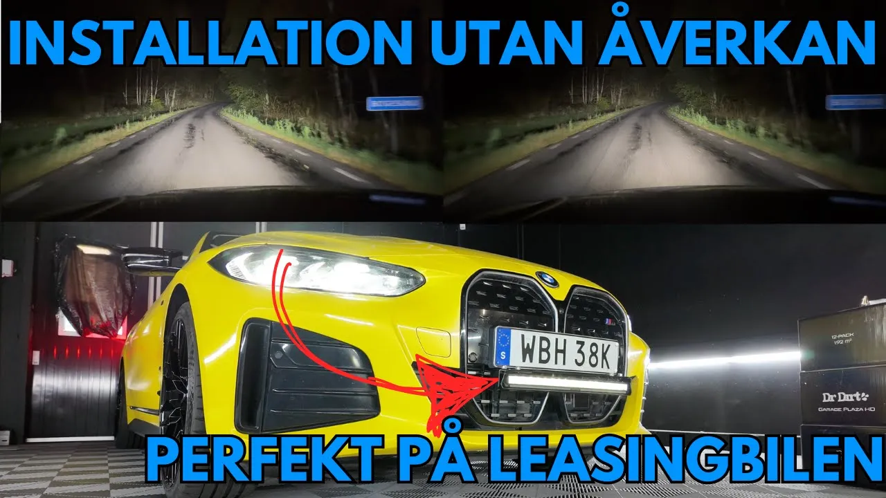 Installerar extraljus på min elbil, slår den BMWs Laserlight?