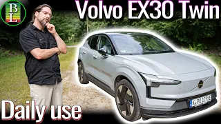 How is it to use the Volvo EX30 Twin as a daily driver?