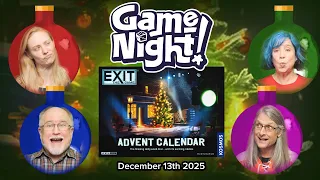 GameNight! 24 Days of Christmas Day 13 - Exit: The Game Advent Calendar - The Missing Hollywood Star