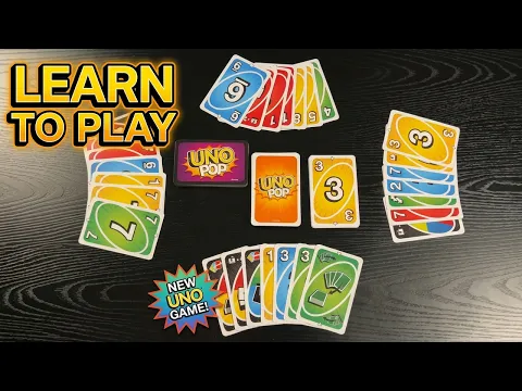 It's a NEW UNO Game! UNO POP!