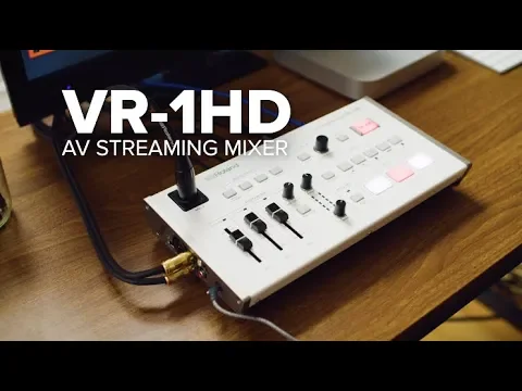 Product video thumbnail for Roland VR-1HD HDMI AV Streaming Mixer Switcher