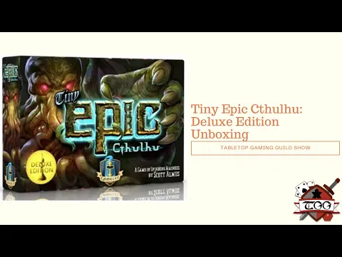 Tiny Epic Cthulhu: Deluxe Edition Board Game Unboxing