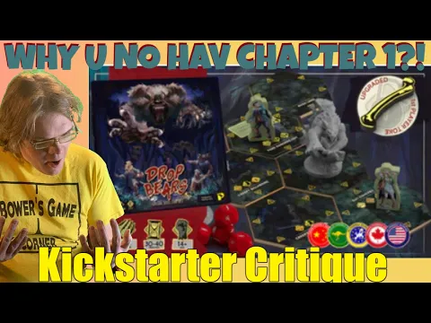 Drop BEars - Kickstarter Critique Review