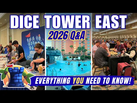 Live Q & A - Dice Tower East 2026