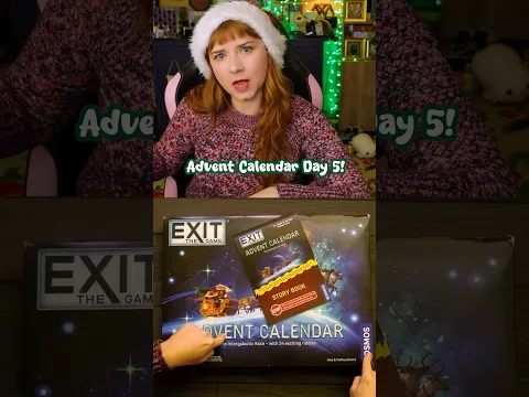 EXIT Advent Calendar DAY 5! #boardgames