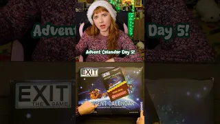 EXIT Advent Calendar DAY 5! #boardgames
