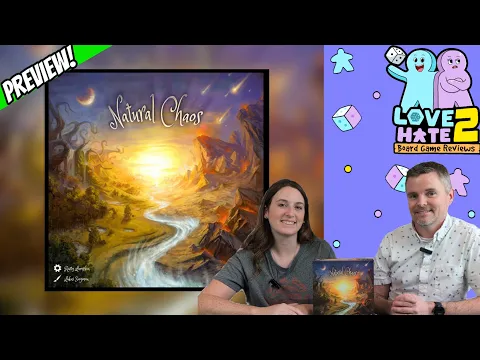 Natural Chaos - A Non-Gamer's Preview Of This 2 Player Abstract Strategy 4 Way 'Connect 4' Game