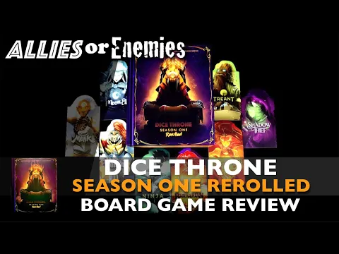 DICE THRONE: SEASON ONE REROLLED - BOARD GAME REVIEW