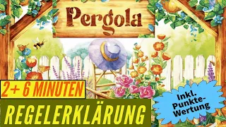 Pergola Regeln Anleitung Regelvideo Erklärung Familienspiel Brettspiel