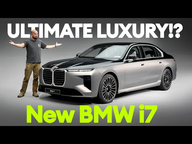 New BMW i7 first look – Rolls-Royce levels of luxury?