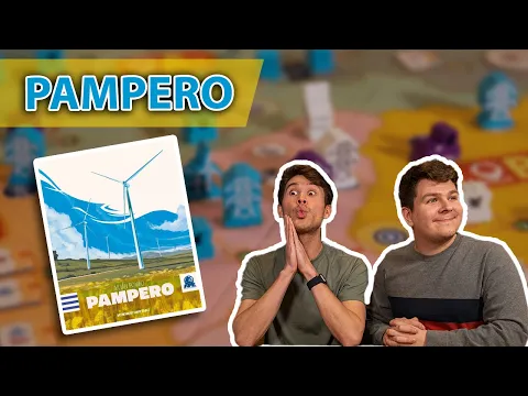 Pampero | Generating Wind Energy While Crunching Your Brain | (Board Game Overview & Review #85)