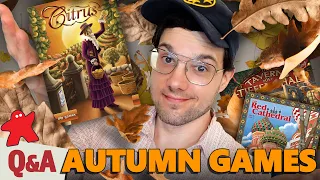 What are the best Autumn games to Fall into? - Your Board Game Questions, Answered!