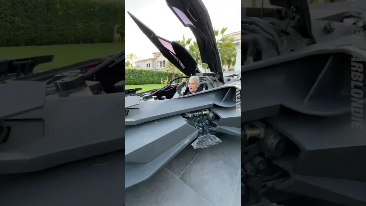 Inside the world's craziest Batmobile 🦇🤯