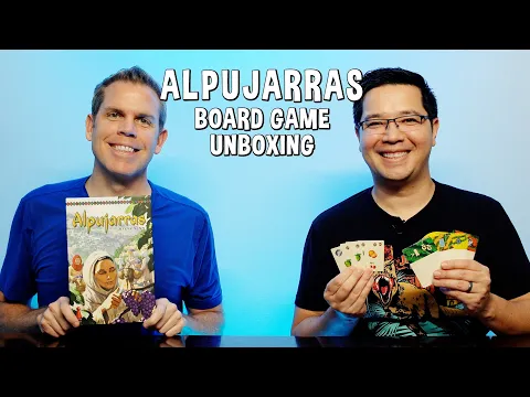 Unboxing Alpujarras - Agriculture Board Game