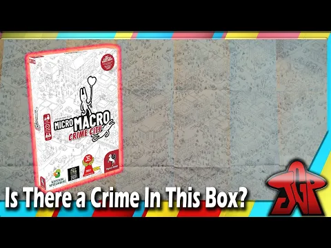 MicroMacro: Crime City unboxing