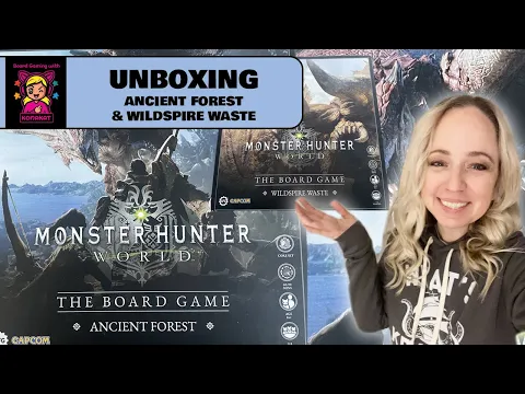 Unboxing Monster Hunter World The Board Game