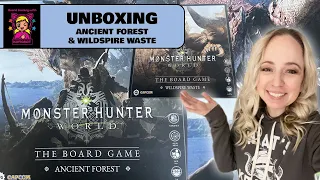 Unboxing Monster Hunter World The Board Game