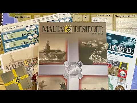 Malta Besieged (Worthington) - Unbox & Start of the Siege (June 11, 1940)