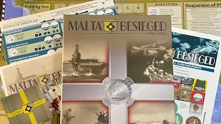 Malta Besieged (Worthington) - Unbox & Start of the Siege (June 11, 1940)