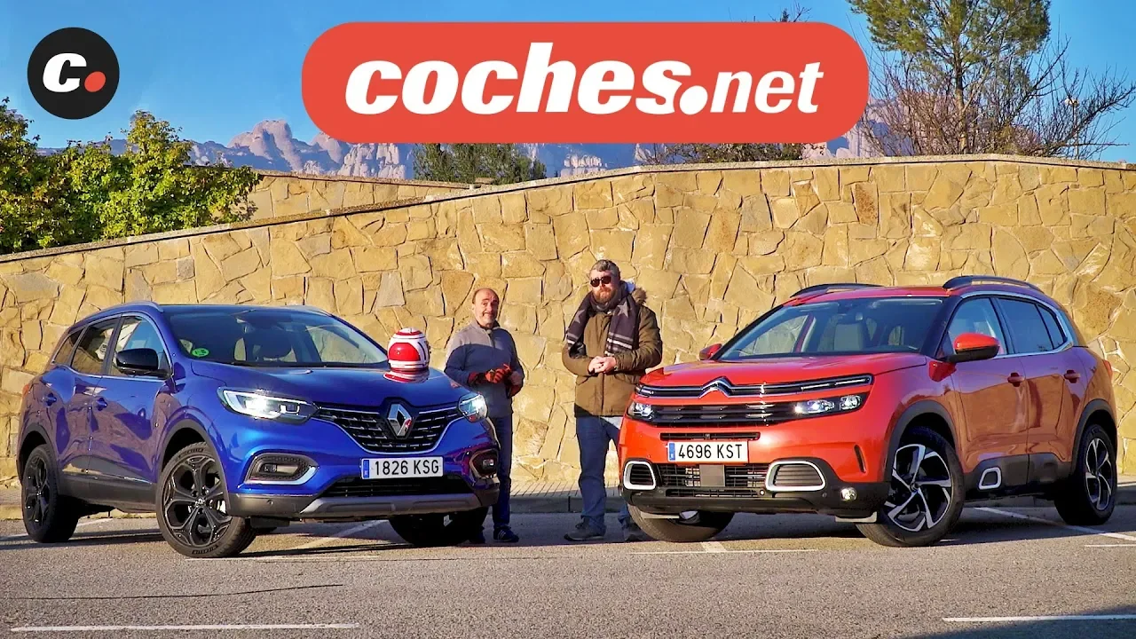 Renault Kadjar vs Citroën C5 Aircross SUV | Prueba / Test / Review en español | coches.net