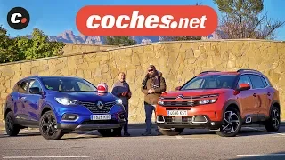 Renault Kadjar vs Citroën C5 Aircross SUV | Prueba / Test / Review en español | coches.net