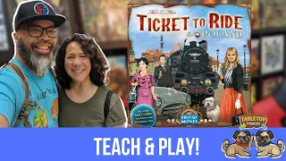 Ticket to Ride: Poland: This Expansion Adds Country Bonuses!
