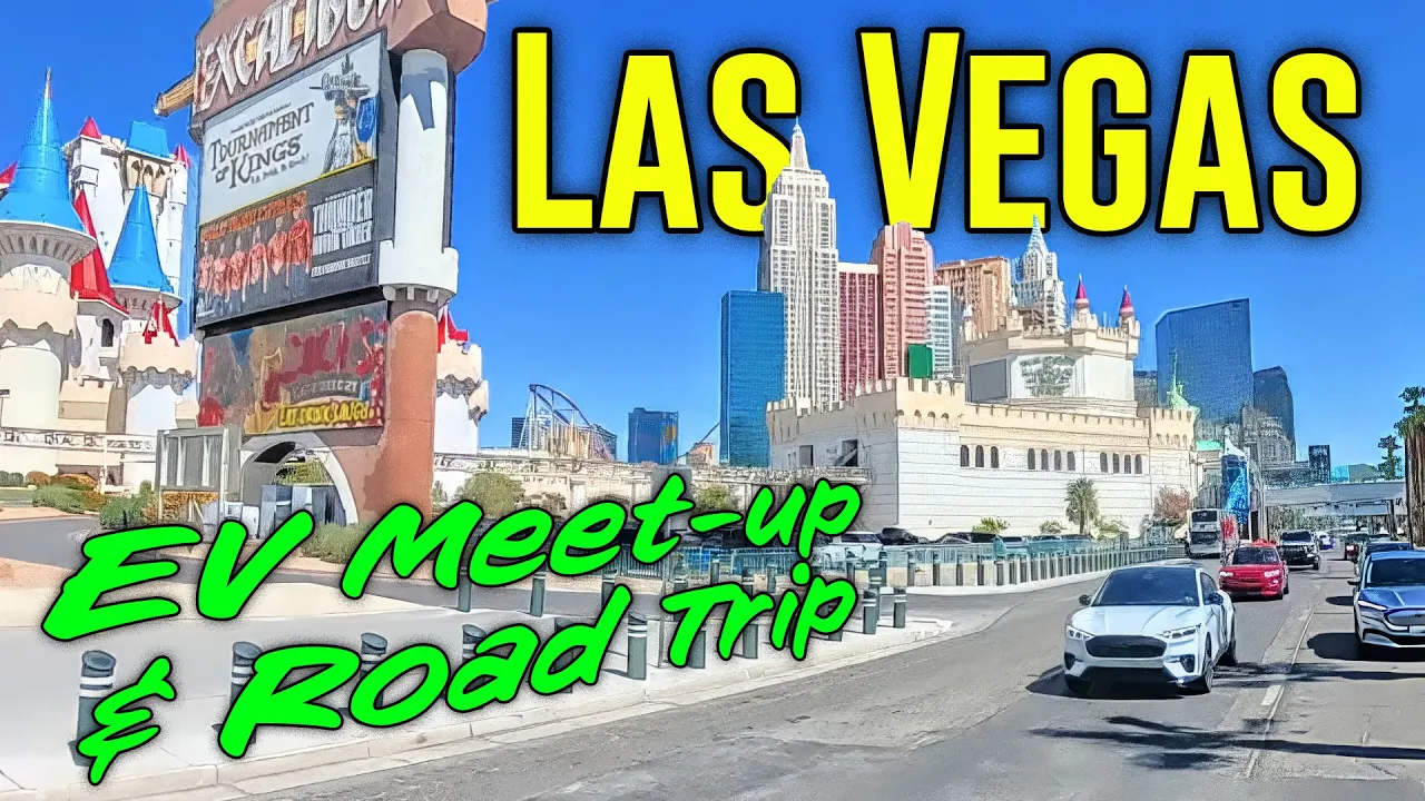 EV Road Trip from Las Vegas to San Diego (plus a Mach-E Meetup & Cruise on the Strip!)