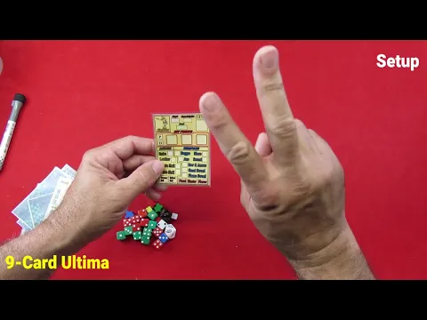9-Card Ultima - Intro and Game Setup