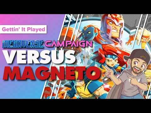 Marvel United Megaverse Campaign vs. Magneto | Game #9 X-Men