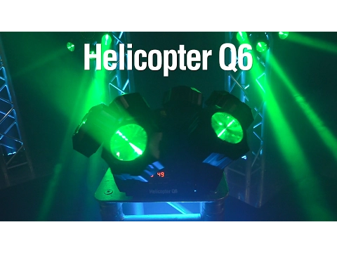 Product video thumbnail for Chauvet Helicopter Q6 RGB LED Multi-Effect Light