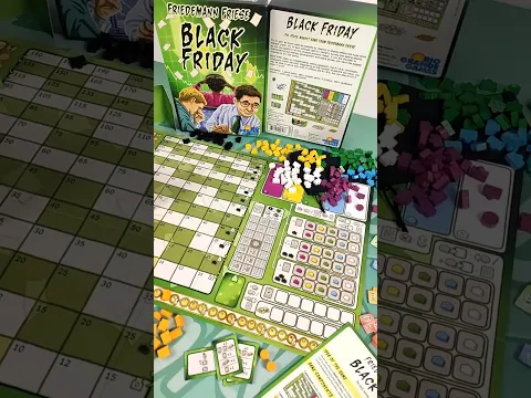 Black Friday Board Game Unboxing, What’s Inside the Box?