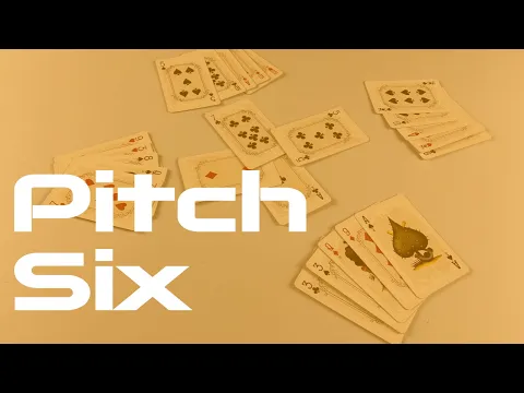 How to Play Pitch Six | a trick taking card game | Skip Solo