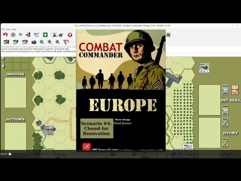 Combat Commander: Europe - Scenario 4 - Closed for Renovation