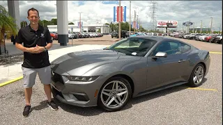 Is the 2024 Ford Mustang EcoBoost a better sports car VALUE than a Honda Civic Type R?