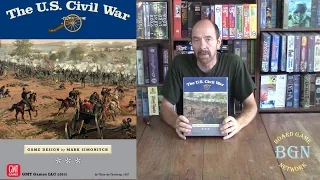 BGN unboxes The U.S. Civil War board game